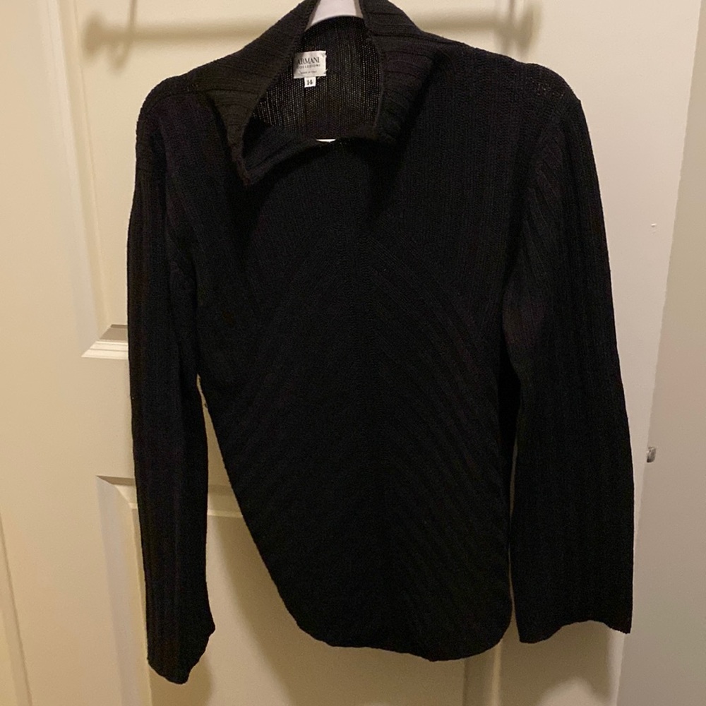 ARMANI SWEATER 14 BLACK